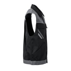 PLANAM Unisex Weste HIGHLINE Schwarz/Schiefer/Zink