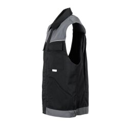 PLANAM Unisex Weste HIGHLINE Schwarz/Schiefer/Zink