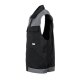 PLANAM Unisex Weste HIGHLINE Schwarz/Schiefer/Zink