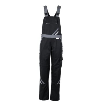 PLANAM Damen Latzhose HIGHLINE Schwarz/Schiefer/Zink