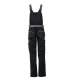 PLANAM Damen Latzhose HIGHLINE Schwarz/Schiefer/Zink