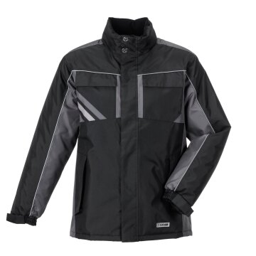 PLANAM Unisex Winterjacke HIGHLINE Schwarz/Schiefer/Zink