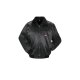 PLANAM Gletscher-Pilotenjacke OUTDOOR Webpelz-Futter Schwarz