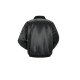 PLANAM Gletscher-Pilotenjacke OUTDOOR Webpelz-Futter Schwarz