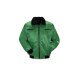 PLANAM Gletscher-Pilotenjacke OUTDOOR Webpelz-Futter Grün