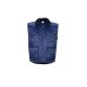 PLANAM Gletscher-Pilotenweste OUTDOOR Webpelz-Futter Marine