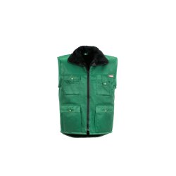 PLANAM Gletscher-Pilotenweste OUTDOOR Webpelz-Futter...