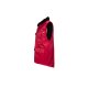 PLANAM Gletscher-Pilotenweste OUTDOOR Webpelz-Futter Rot