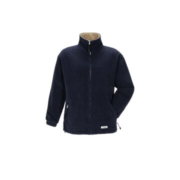 PLANAM Unisex Stream Fleecejacke OUTDOOR Marine/Camel
