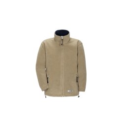PLANAM Unisex Stream Fleecejacke OUTDOOR Camel/Marine