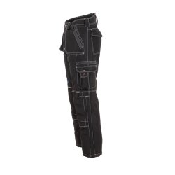 PLANAM Herren Winterhose BASALT TPU - laminiert Schwarz