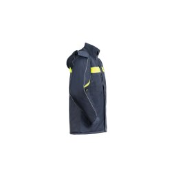 PLANAM Cosmic Jacke OUTDOOR PU-beschichtet Marine/Gelb