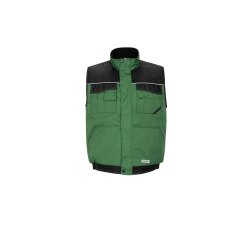 PLANAM Dust Weste OUTDOOR PU-beschichtet Grün/Schwarz