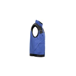 PLANAM Dust Weste OUTDOOR PU-beschichtet Royalblau/Schwarz
