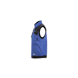 PLANAM Dust Weste OUTDOOR PU-beschichtet Royalblau/Schwarz