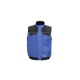 PLANAM Dust Weste OUTDOOR PU-beschichtet Royalblau/Schwarz