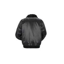 PLANAM Gletscher-Comfortjacke OUTDOOR Webpelzfutter Schwarz