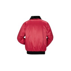 PLANAM Gletscher-Comfortjacke OUTDOOR Webpelzfutter Rot