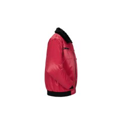 PLANAM Gletscher-Comfortjacke OUTDOOR Webpelzfutter Rot