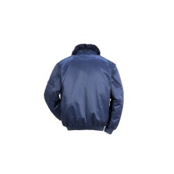 PLANAM Gletscher-Comfortjacke OUTDOOR Webpelzfutter Marine