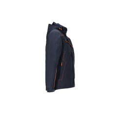 PLANAM Neon Jacke OUTDOOR TPU-laminiert Marine/Orange