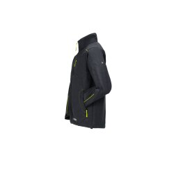 PLANAM Neon Softshelljacke OUTDOOR TPU-laminiert Grau/Grün
