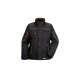 PLANAM Piper Jacke OUTDOOR PU-beschichtet Schwarz/Orange