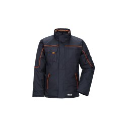 PLANAM Piper Jacke OUTDOOR PU-beschichtet Marine/Orange