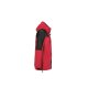 PLANAM Redwood Jacke OUTDOOR 2-in-1-Jacke Rot/Schwarz