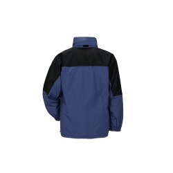 PLANAM Redwood Jacke OUTDOOR 2-in-1-Jacke Amporablau/Schwarz