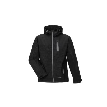 PLANAM Cube Softshelljacke OUTDOOR Kapuze Schwarz