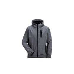 PLANAM Cube Softshelljacke OUTDOOR Kapuze Schiefer