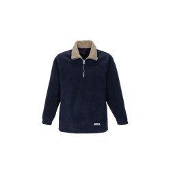 PLANAM Unisex Relax Fleecetroyer OUTDOOR Marine/Camel