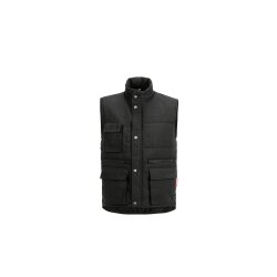 PLANAM Turbo Weste OUTDOOR Atmungsaktiv Schwarz