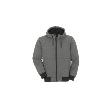 PLANAM Iceland Hoodie OUTDOOR Kapuze Teddyfutter Anthrazit