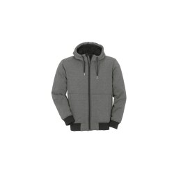 PLANAM Iceland Hoodie OUTDOOR Kapuze Teddyfutter Anthrazit