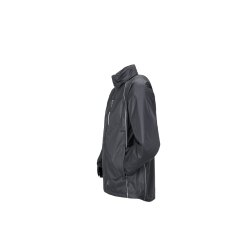 PLANAM Monsun Jacke OUTDOOR PU-beschichtet Grau