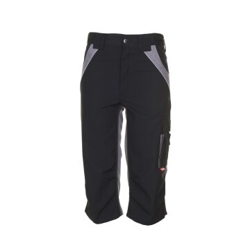 PLANAM Herren ¾-Hose PLALINE Canvas Schwarz/Zink L