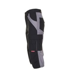 PLANAM Herren ¾-Hose PLALINE Canvas Schwarz/Zink L