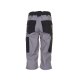 PLANAM Herren ¾-Hose PLALINE Canvas Schwarz/Zink L
