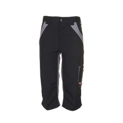 PLANAM Herren ¾-Hose PLALINE Canvas Schwarz/Zink M