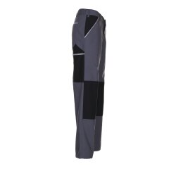 PLANAM Herren Bundhose CANVAS-320 Reflex CORDURA® Grau/Schwarz 26