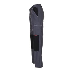PLANAM Herren Bundhose CANVAS-320 Reflex CORDURA® Grau/Schwarz 26