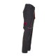PLANAM Herren Bundhose BASALT Cargotaschen Anthrazit/Rot 48