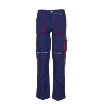 PLANAM Herren Bundhose BASALT Cargotaschen Marine/Rot 48