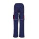 PLANAM Herren Bundhose BASALT Cargotaschen Marine/Rot 48