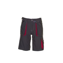 PLANAM Herren Shorts BASALT Cargotaschen Anthrazit/Rot M