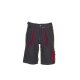 PLANAM Herren Shorts BASALT Cargotaschen Anthrazit/Rot M