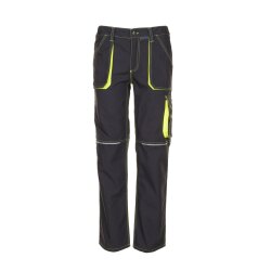 PLANAM Herren Bundhose BASALT - NEON Anthrazit/Gelb 29