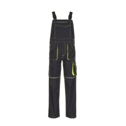 PLANAM Herren Latzhose BASALT-NEON Latztasche...